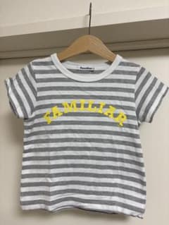 familiar ファミリア ボーダー Tシャツ 100のサムネイル