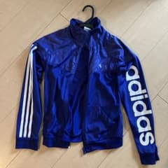 adidas ネイビー ジップアップジャケット Mのサムネイル