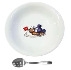 レトルトのカレー皿＆スプーンセットのサムネイル