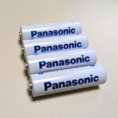 Panasonic eneloop 単3形 充電池 4本セットのサムネイル