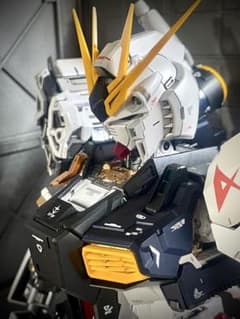 PG UNLEASHED 1/60 νガンダム メタル＆パール全塗装 完成品 - メルカリ