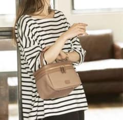 チーバッグ ch!iii BAG キャンバスバニティバッグ ベージュ - メルカリ