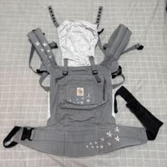 Ergobaby 抱っこ紐 星柄 グレーのサムネイル