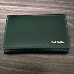 Paul Smith 【コードバン】ダークグリーン 名刺入れ - メルカリ