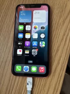 iPhone XR 64GB 산호 SIM 무료 미품