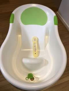 バスチェア ベビーバス 永和 プーさん水温計セットのサムネイル