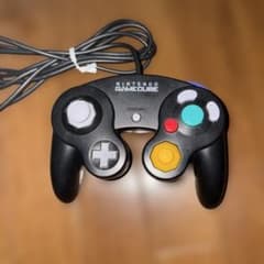 任天堂 ゲームキューブコントローラー 黒のサムネイル