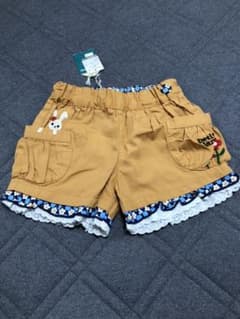 新品❁未使用　プチジャム　ショートパンツ100のサムネイル