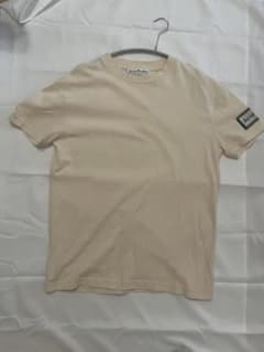 Acne Studios ベージュ Tシャツ アームパッチ付きのサムネイル