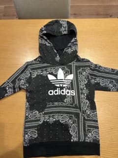 adidas キッズ パーカー 130cm ペイズリー柄のサムネイル