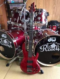 s*2様 最終値下 ESP LTD B-154DX レッド 4弦エレキベース 今 s*2様 最終値下 ESP LTD B-154DX レッド 4弦エレキベース 今