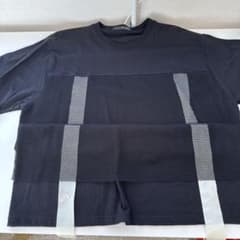 ON/OFF メッシュレイヤードTシャツ ブラックのサムネイル