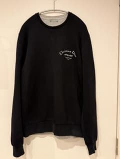 Christian Dior ATELIER スウェット 黒 中古・古着通販】Christian Dior (クリスチャン ディオール