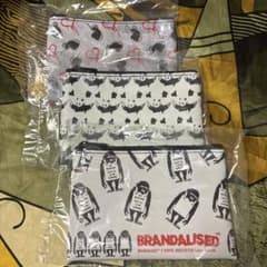 BRANDALISED ミニポーチ バンクシー3点セット