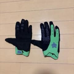 小物 KIKO KOSTADINOV x FOX LAB RACING GLOVES KIKO KOSTADINOV - FOX × KIKO GLOVES POISON GREEN/FLINT STONE