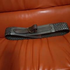 23区 メッシュベルト 　グレーメタリックのサムネイル
