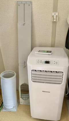 ハイセンス スポットエアコン HPAC-22E 2022年 Amazon | ハイセンス スポットエアコン 2.0/2.2kW HPAC-22E 工事