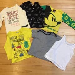 本日限定お値下げ！ 男の子 Tシャツ サイズ80 まとめ売り 5点セットのサムネイル