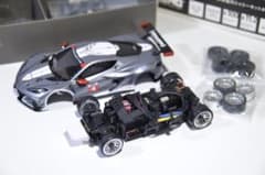 京商ミニッツ MA-030 AWD シボレーコルベットC8.Rガンメタ セット