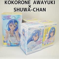 《未開封》〈プライズフィギュア〉ぶいでん シュワちゃん 心音淡雪　4体セット