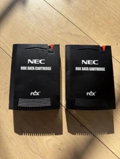⭐️中古品⭐️NEC「RDX データカートリッジ 2TB」N8153-09　２個 NEC製RDXデータカートリッジ500GB✖️2 - メルカリ