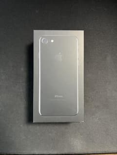 iPhone7 ジェットブラック　元箱　付属品ありのサムネイル
