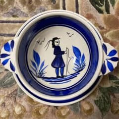 フランス製 アンリオカンペール　スープカップとソーサーのサムネイル