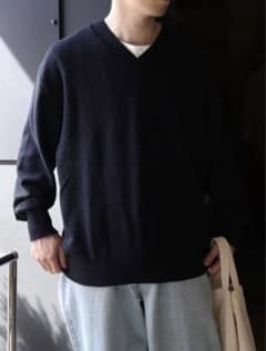 トップス Nikki ESSENTIAL PIECES Co/Si V-neck Knit Nikki ESSENTIAL PIECES Co/Si V-neck Knit - メルカリ