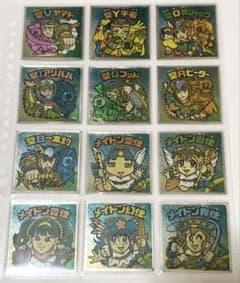 ビックリマンシール 12枚セット 悪魔VS天使シール 旧ビックリマン