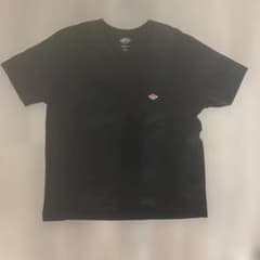 DANTON ダントン Vネック Tシャツ ブラックのサムネイル