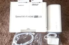 Speed Wi-Fi HOME 5G L13 美品　付属品全てありのサムネイル