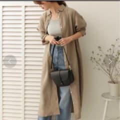 URBAN RESEARCH DOORS 　リネンシャツワンピースのサムネイル
