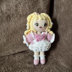 ハンドメイド あみぐるみ ドール 人形のサムネイル