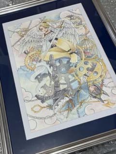 麦*）様 創作 手描きイラスト 運命の輪のサムネイル