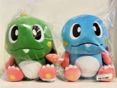 タイクレ限定】バブルボブル ぬいぐるみ バブルン ボブルン 2点セット