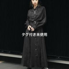 ✨未使用✨HARE イソザイキリカエワンピース ブラック ジャガード