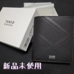 【新品未使用】TAKEO KIKUCHI タケオキクチ 折財布のサムネイル