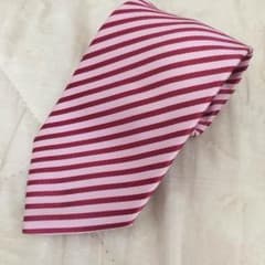 ネクタイ ピンク・エンジストライプのサムネイル