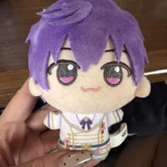 ストプリ紫色の髪のキャラクターぬいぐるみのサムネイル