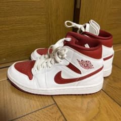 NIKE ウィメンズ エアジョーダン1 ミッド  リバースシカゴ　23センチのサムネイル