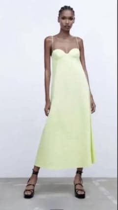ZARA キャミワンピース　Lのサムネイル