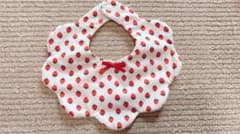 ハンドメイド もくもくスタイ いちご柄のサムネイル