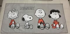 PEANUTS スヌーピー フェイスタオル 100cm×50cmのサムネイル