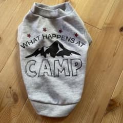 WHAT HAPPENS AT CAMP 犬服 サイズ4号のサムネイル