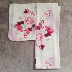 撫松庵】セオアルファ単衣着物 おとな浴衣 薔薇ピンク - メルカリ