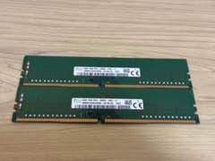 SKHynix DDR4 PC4-2666V 8GB 2枚 合計16GB - メルカリ