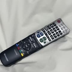SHARP AQUOS テレビ用リモコン GB047WJSAのサムネイル