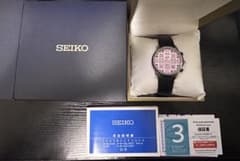 ジョジョの奇妙な冒険 腕時計 SEIKO トリッシュ・ウナ モデル 未使用