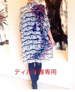 ☆お値引き☆美品YOKANGぬち花柄　ワンピースのサムネイル