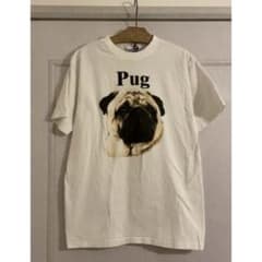 vintage 犬tee dogtee パグのサムネイル